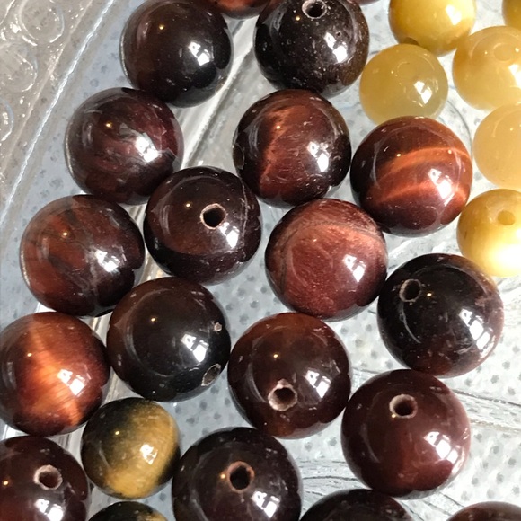 Tiger eye beads - Picture 4 of 9